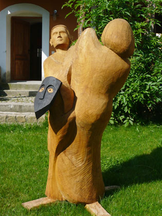 Holz Skulptur Der Tanz